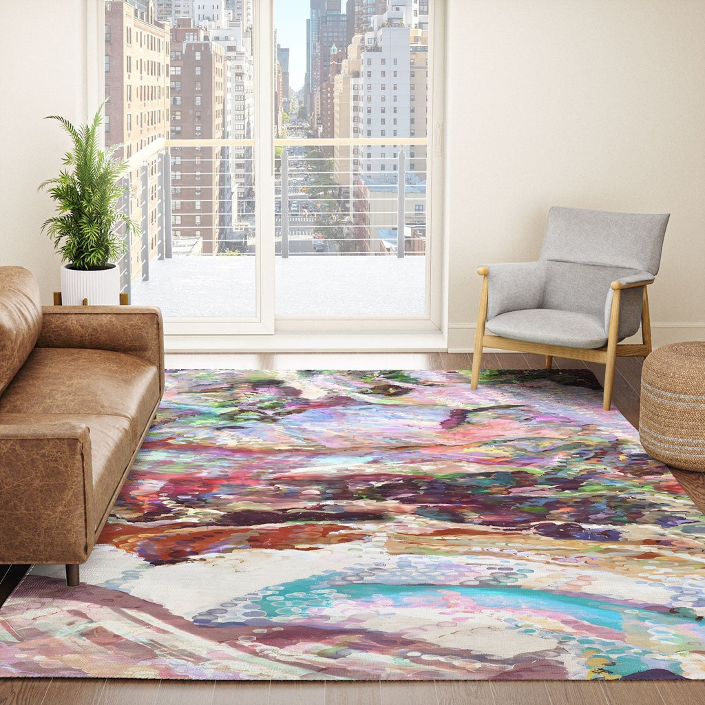 83 Oranges Sequin Haze Area Rug