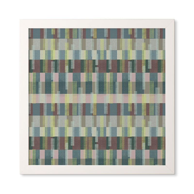 Marta Barragan Camarasa Dynamic Linear Blocks Framed Wall Art