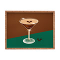 Design by Spark Expresso Martini Coffee Beans Rectangular Tray