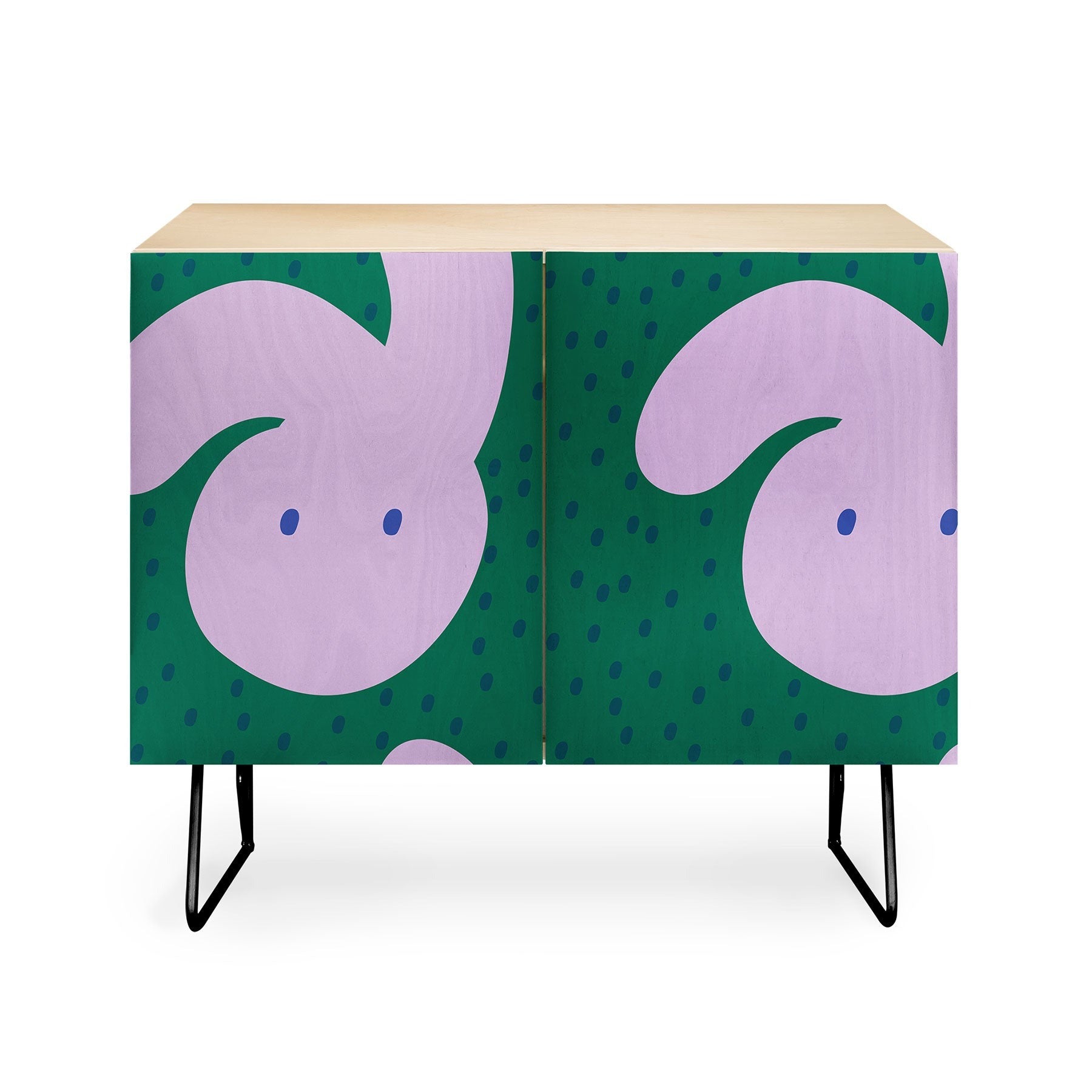 Camilla Foss Pebbles and Rabbit Credenza