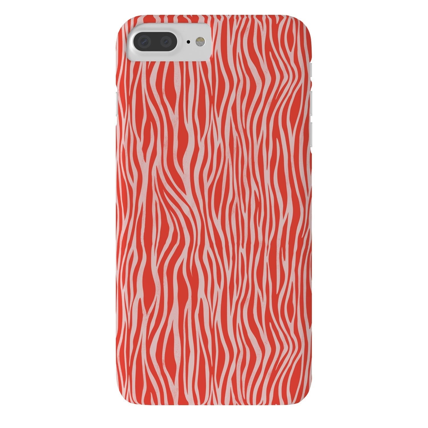 Avenie BR Red Zebra Stripe Phone Case