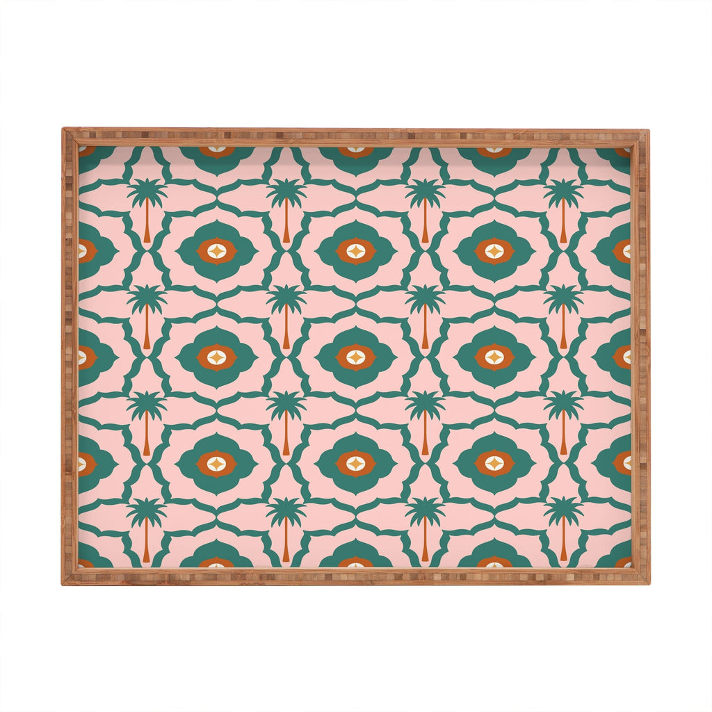 Design by Spark Mid Mod Palm Springs Rectangular Tray