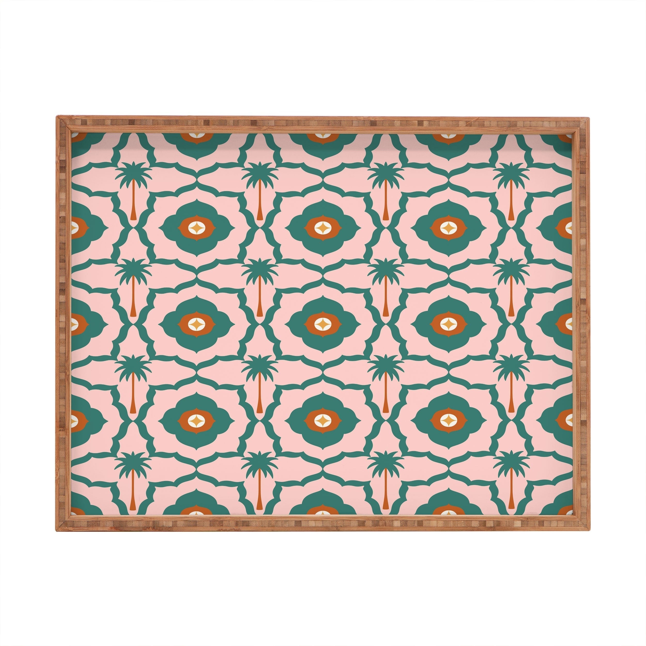 Design by Spark Mid Mod Palm Springs Rectangular Tray