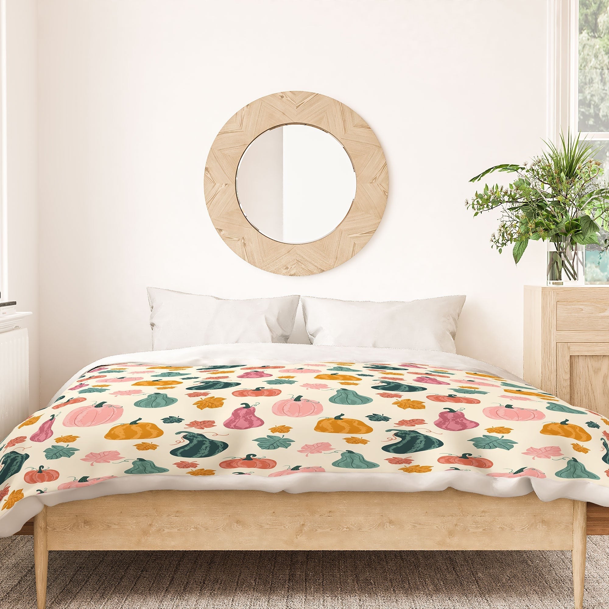 Design by Spark Gourdgeous Autumn Duvet Cover