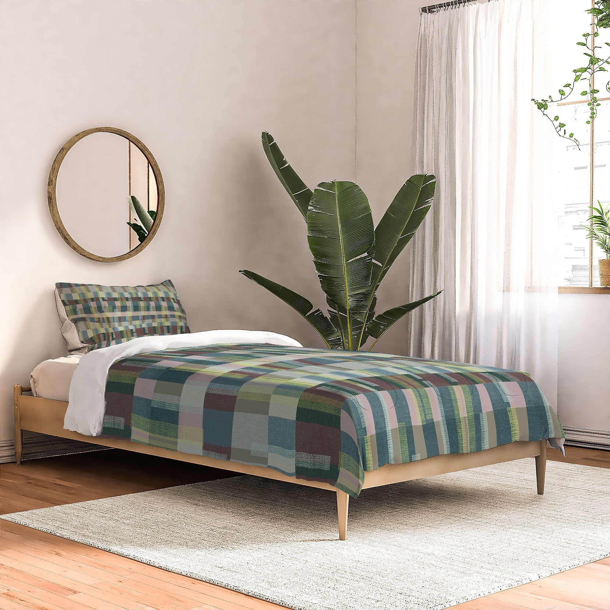 Marta Barragan Camarasa Dynamic Linear Blocks Comforter