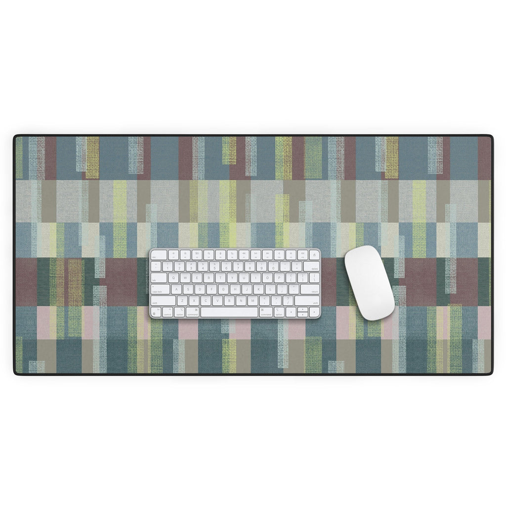 Marta Barragan Camarasa Dynamic Linear Blocks Desk Mat