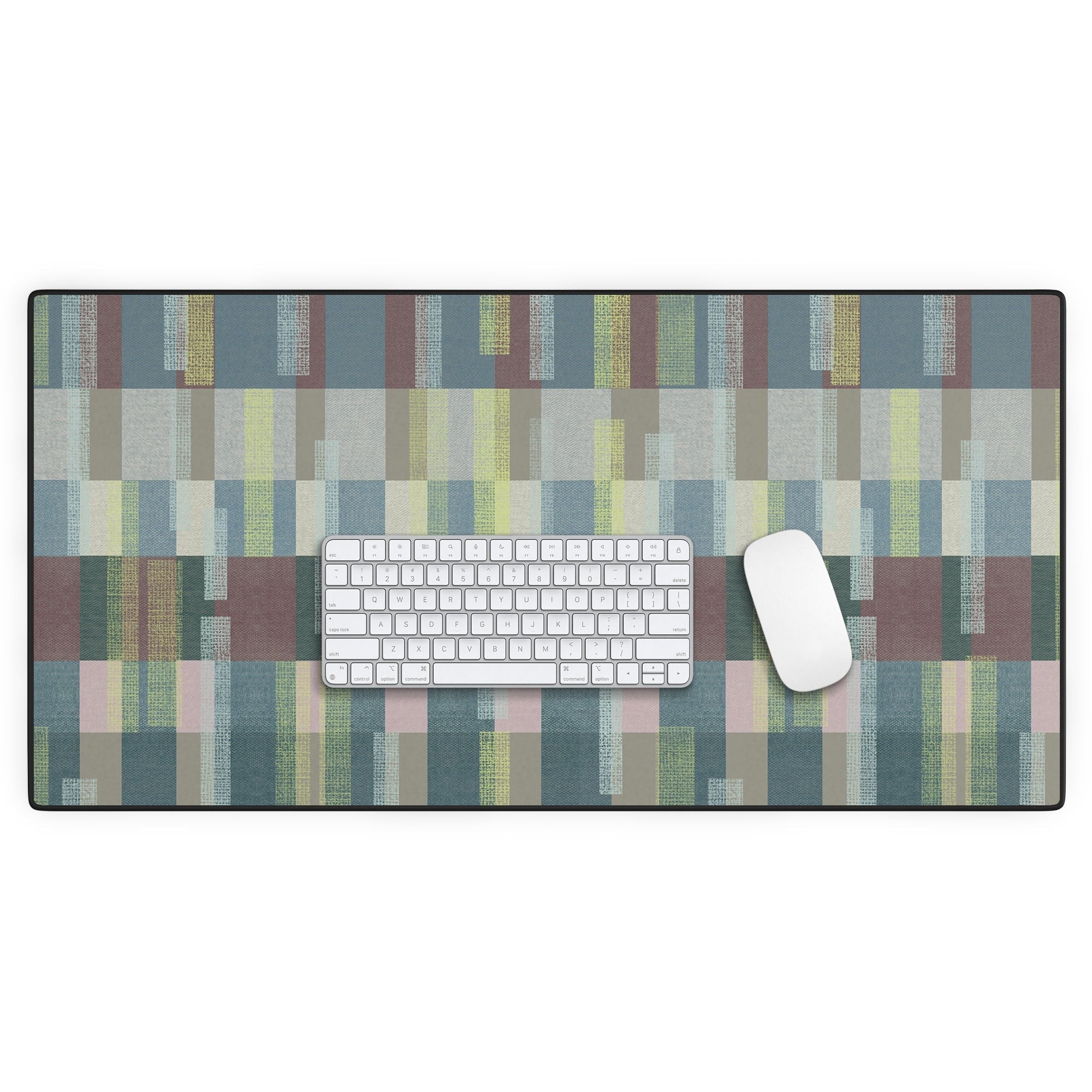 Marta Barragan Camarasa Dynamic Linear Blocks Desk Mat
