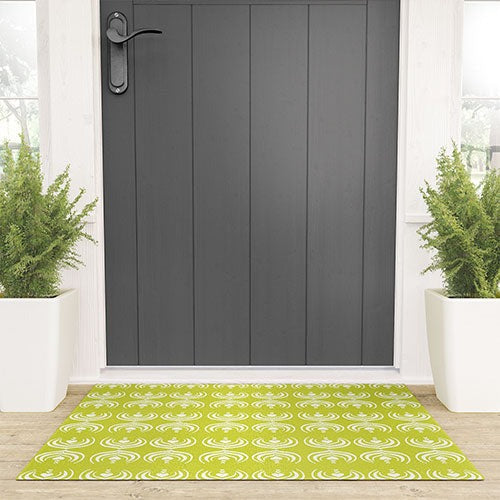 Design by Spark Matcha Latte Art Welcome Mat