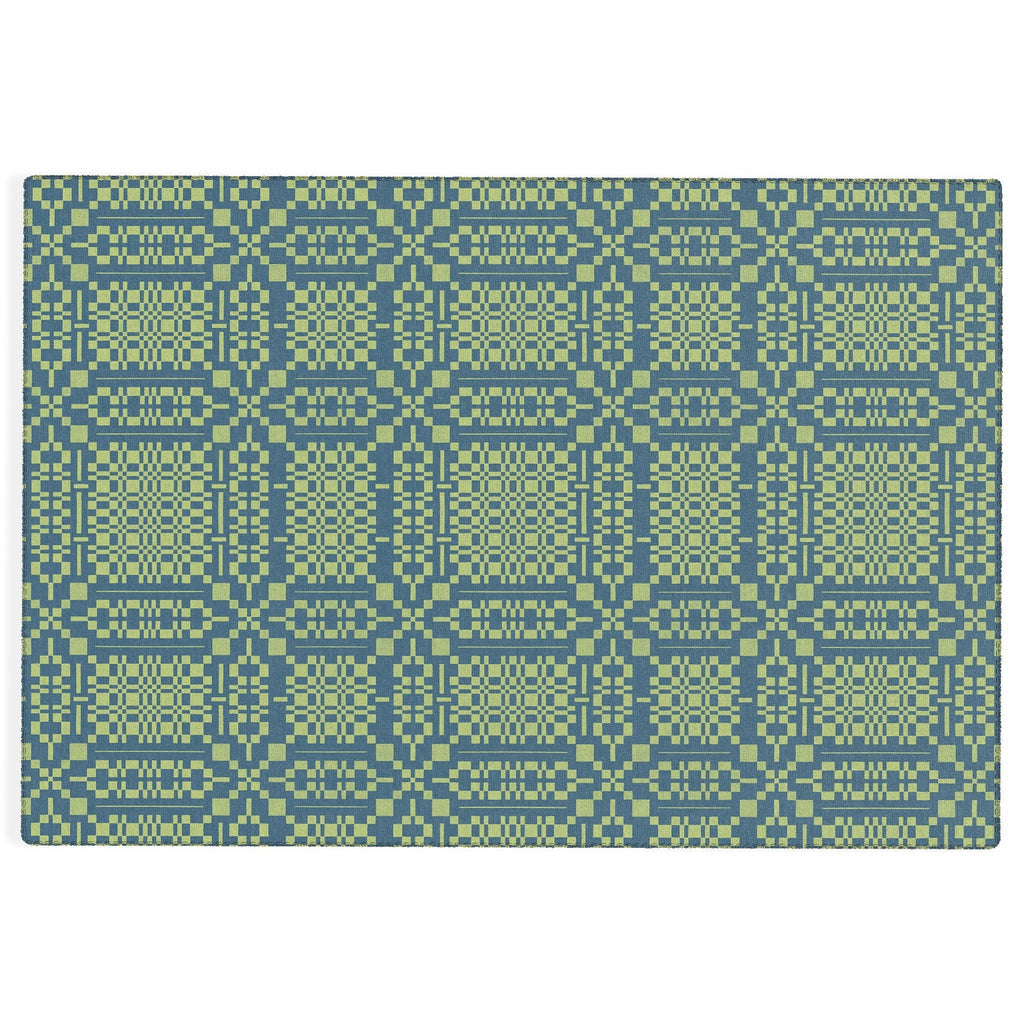 Marta Barragan Camarasa Nostalgic Grid Design Outdoor Rug