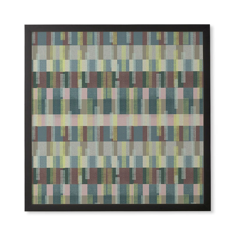 Marta Barragan Camarasa Dynamic Linear Blocks Framed Wall Art
