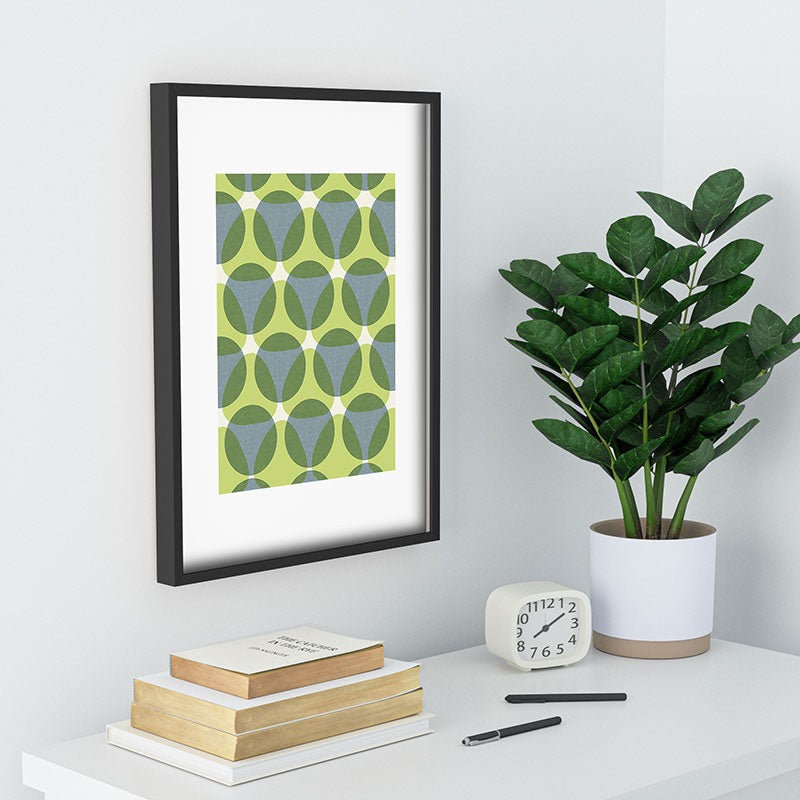 Marta Barragan Camarasa Stylish Retro Circle Recessed Framing Rectangle