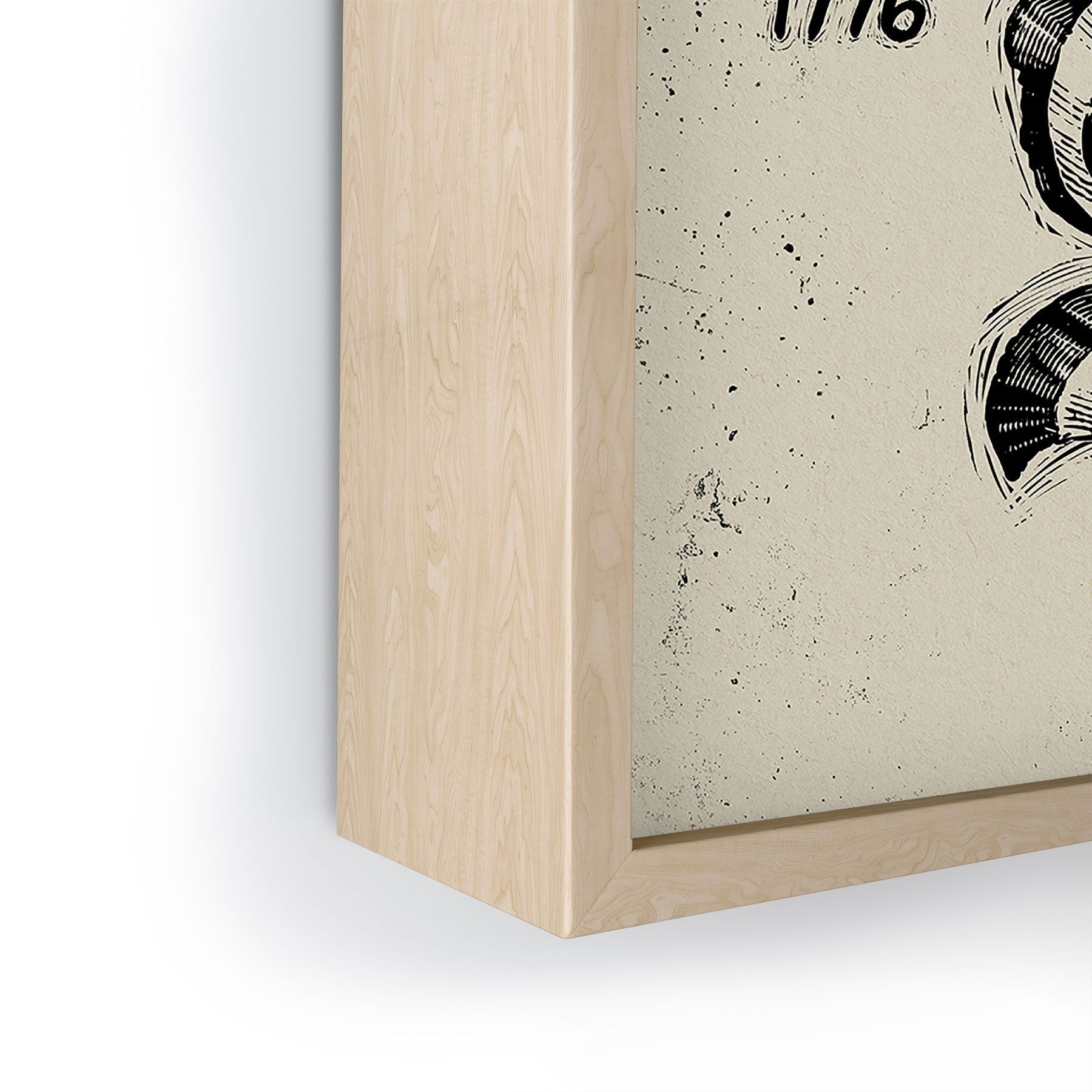 DENY Designs Let Freedom Ring Block Framed Mini Art Print