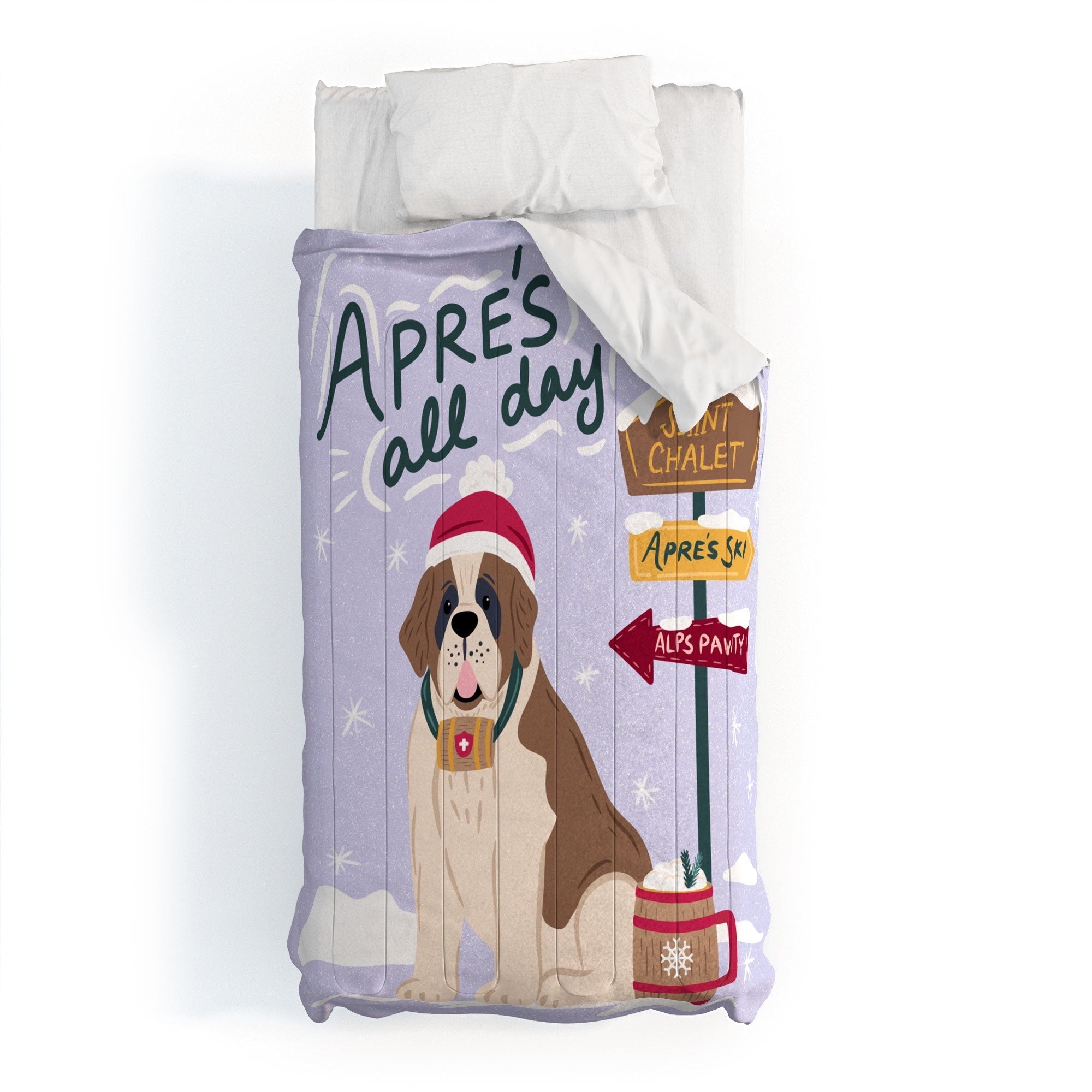 Design by Spark St Bernard Apres All Day Comforter