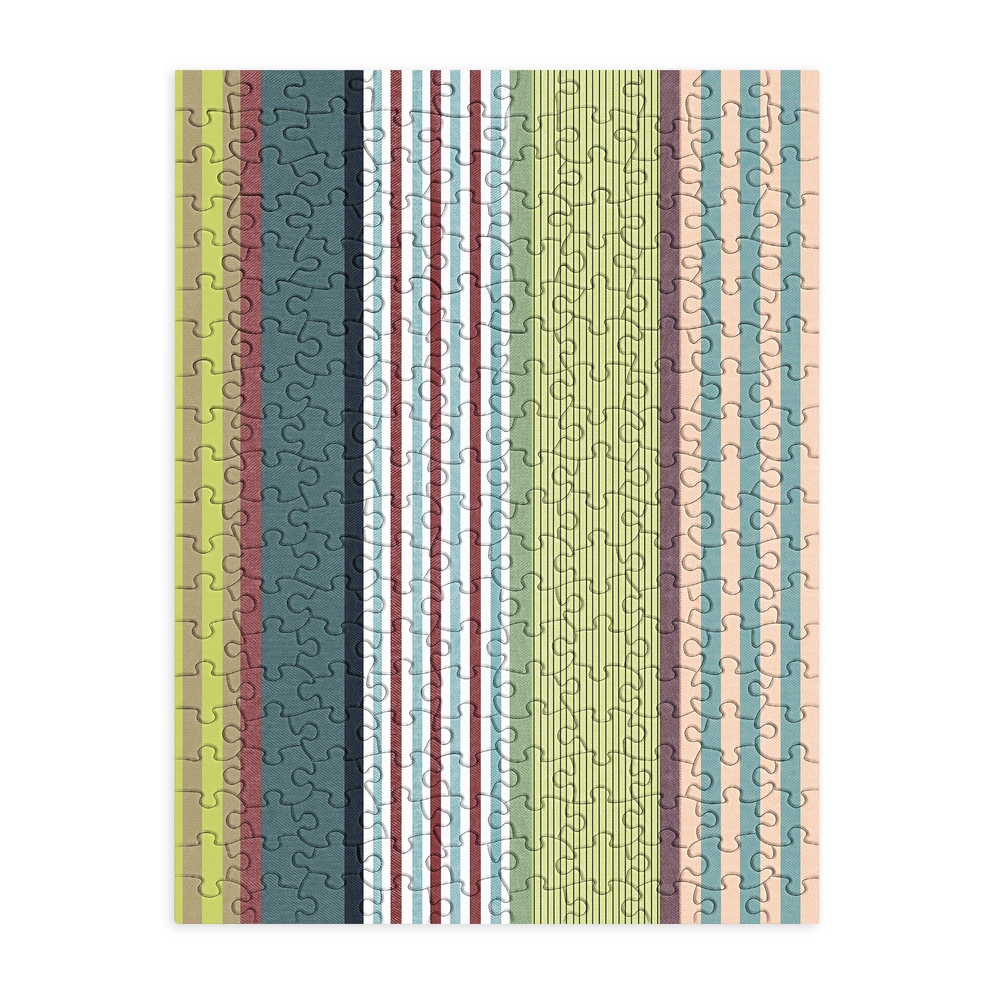 Marta Barragan Camarasa Colorful Stripe Delight Puzzle