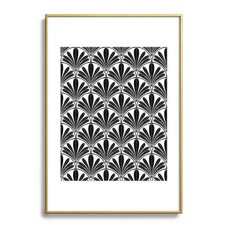 Jennifer Labre Hollywood Glam Metal Framed Art Print