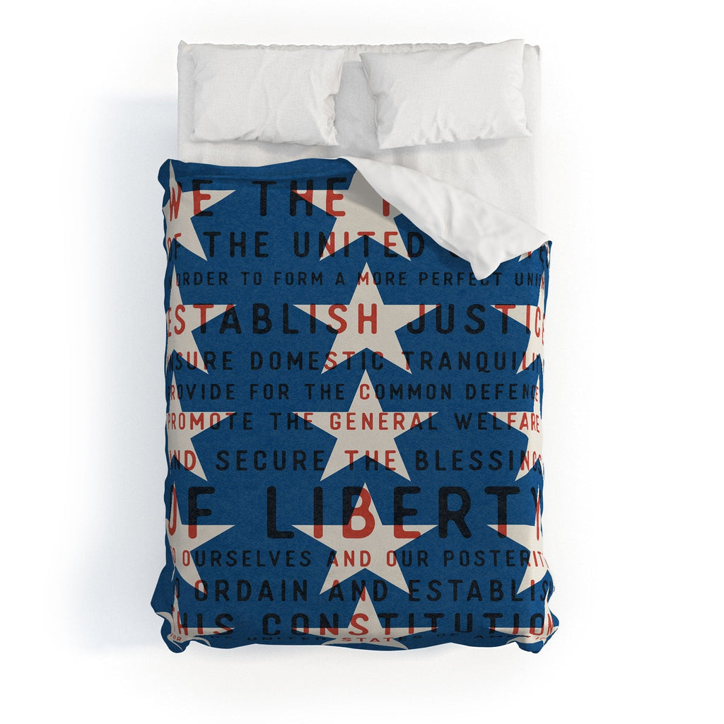 DENY Designs Starred Preamble Duvet Cover