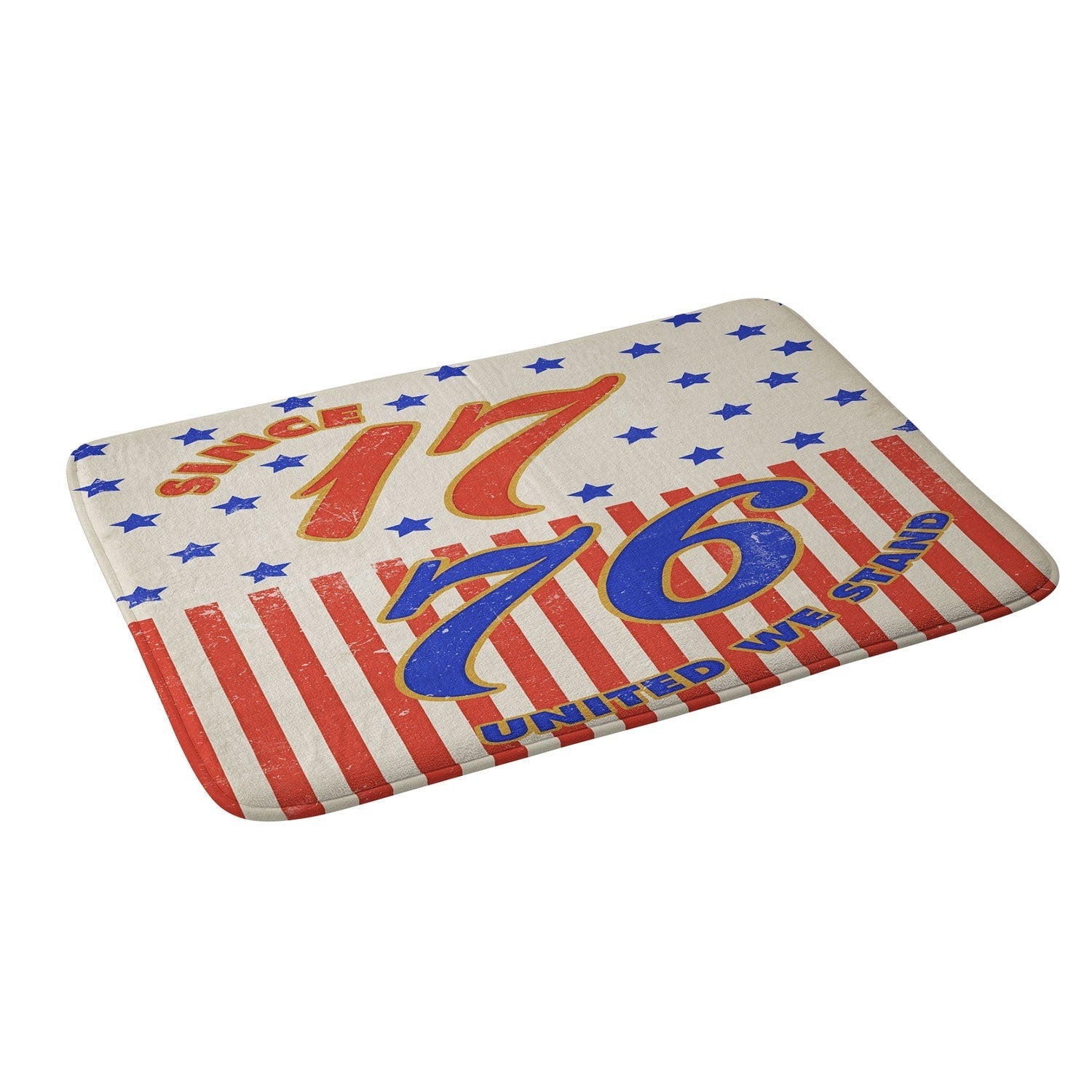 DENY Designs 1776 Stars Memory Foam Bath Mat