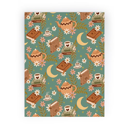 Avenie Moonlit Reading Nook I Mini Art Print