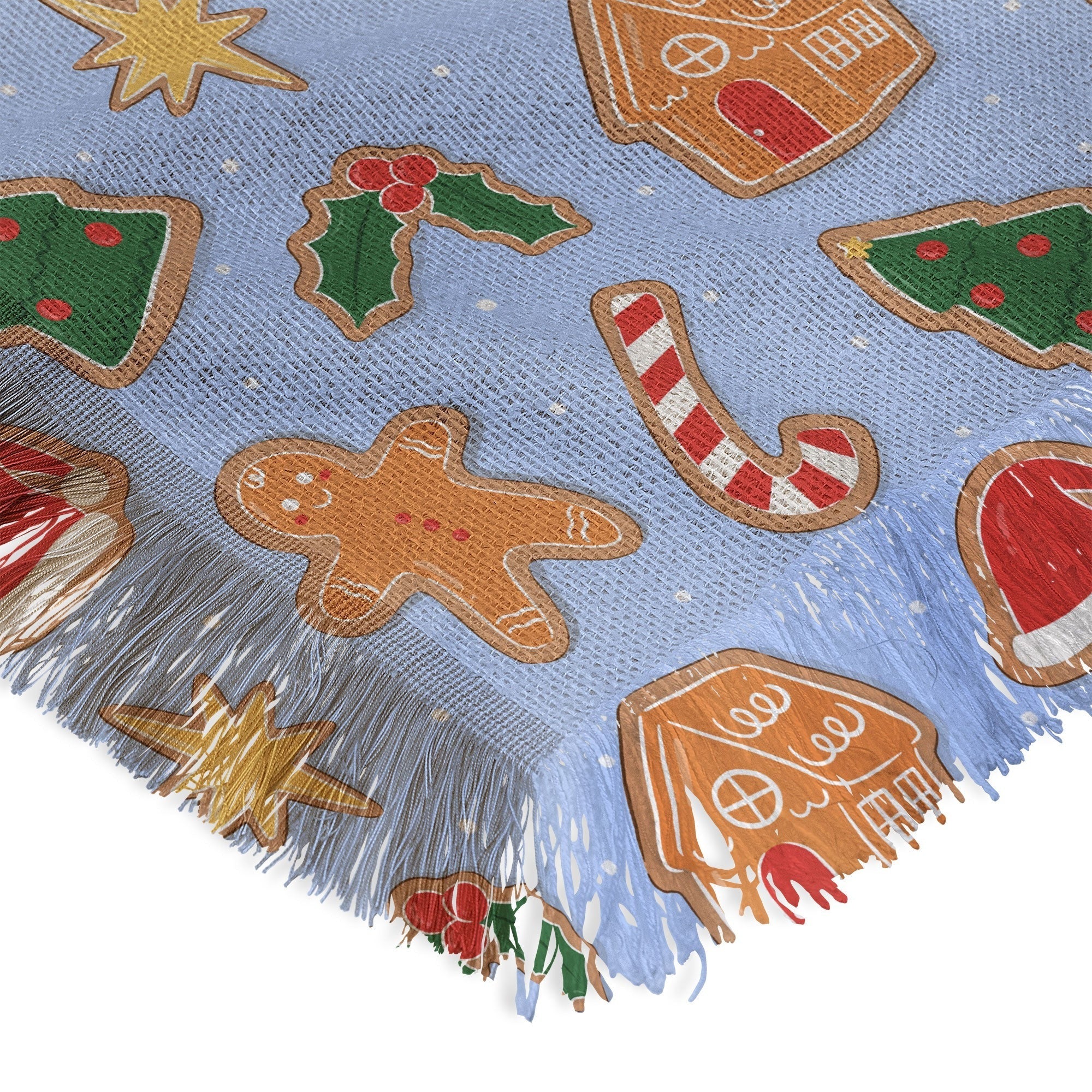 Love_Ryming Christmas Cookies Throw Blanket