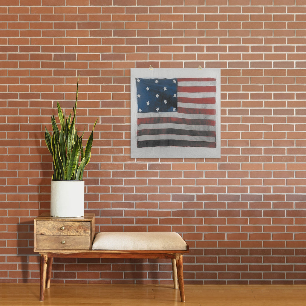 DENY Designs Flag Attributed to Elizabeth Schuyler Hamilton Art Print