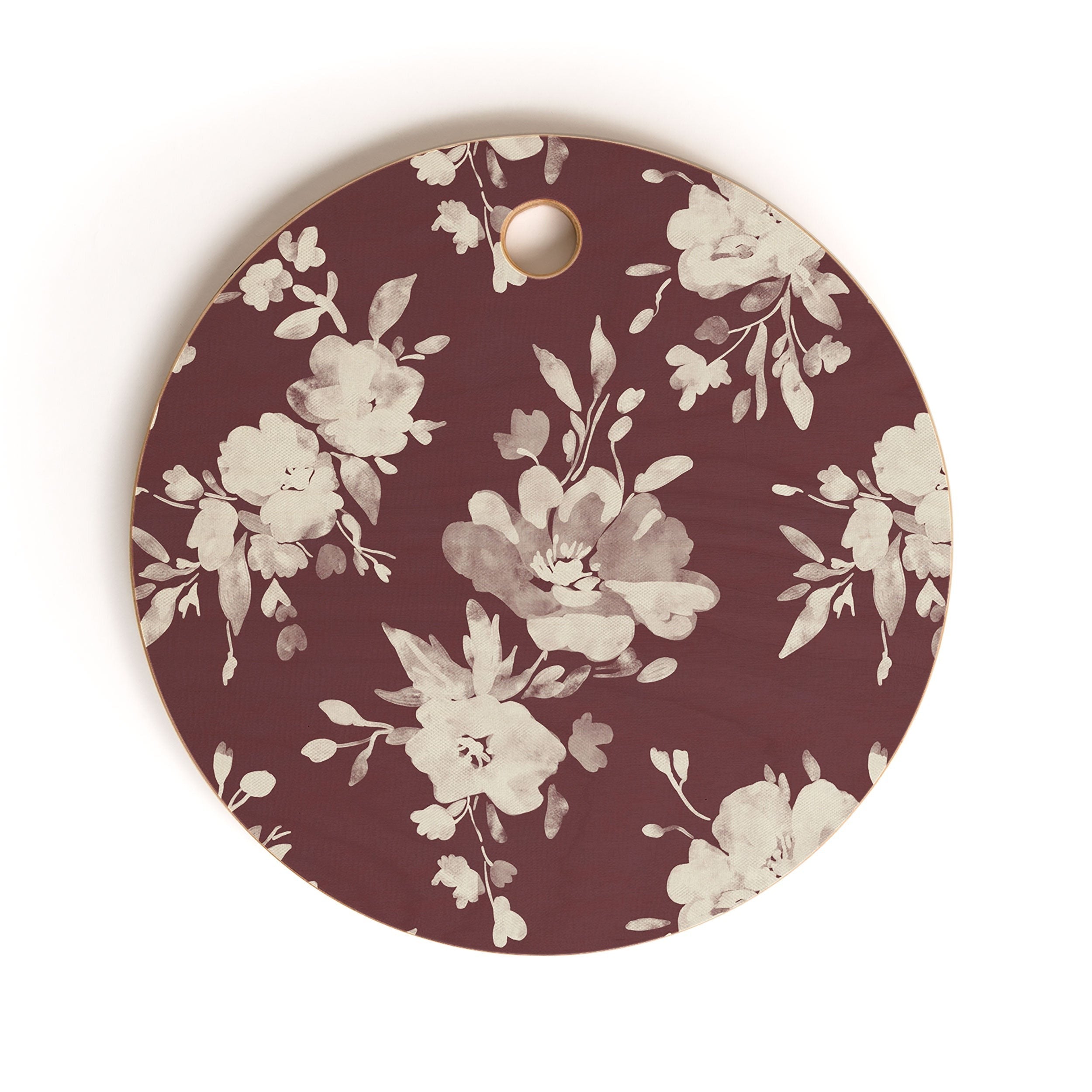 Marta Barragan Camarasa Antique Petal Romance Cutting Board Round