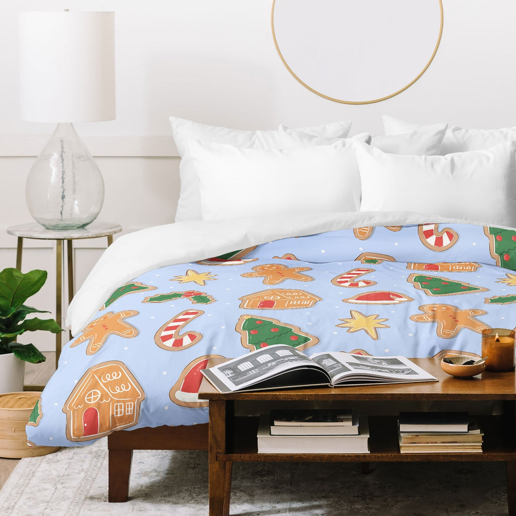 Love_Ryming Christmas Cookies Duvet Cover
