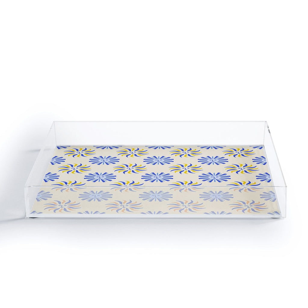 Design by Spark Dolce Vita Radial Sun Flames Acrylic Tray