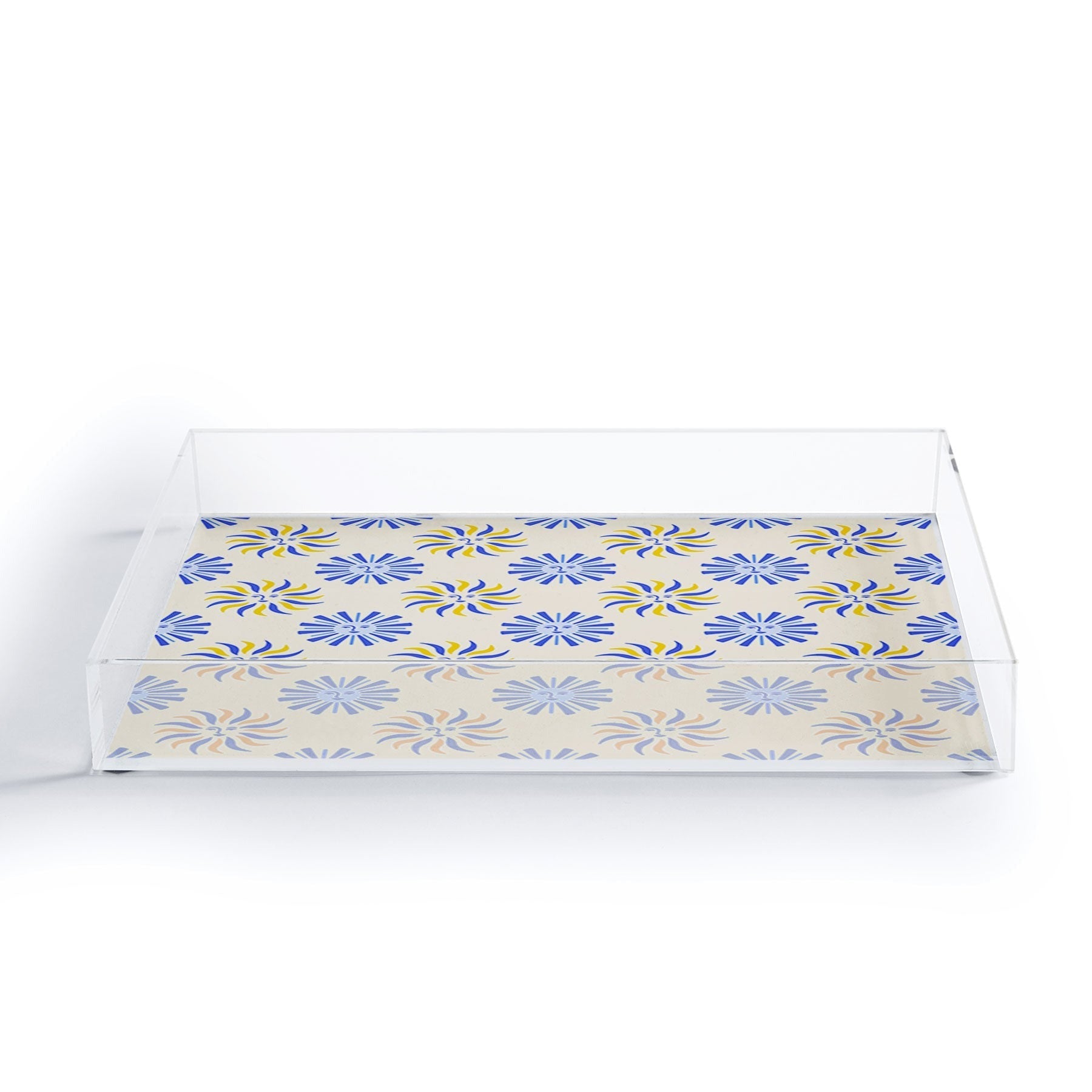 Design by Spark Dolce Vita Radial Sun Flames Acrylic Tray