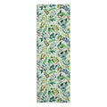 Ninola Design Botanic Retreat Loose Botanical Leaves Watercolor Green Yoga Towel