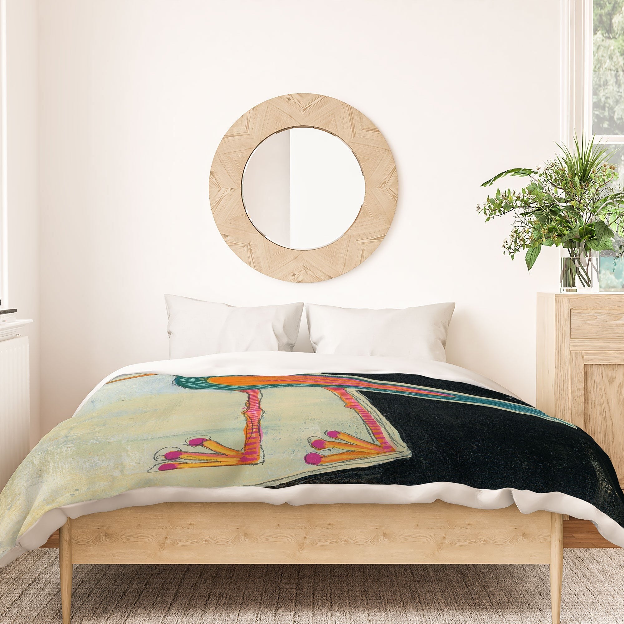 Sophia Buddenhagen On Patrol Duvet Cover