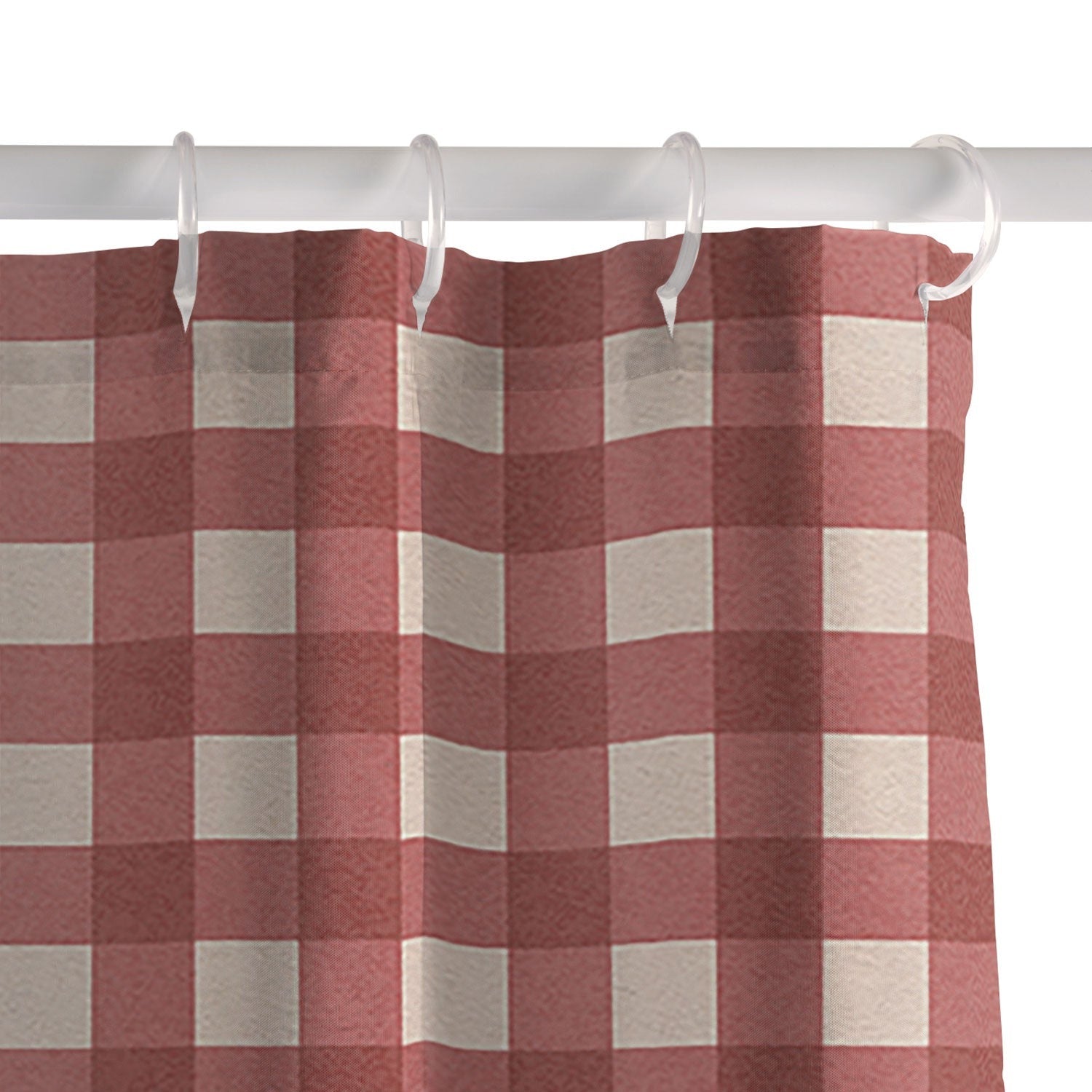 DENY Designs Gingham Eagle Shower Curtain