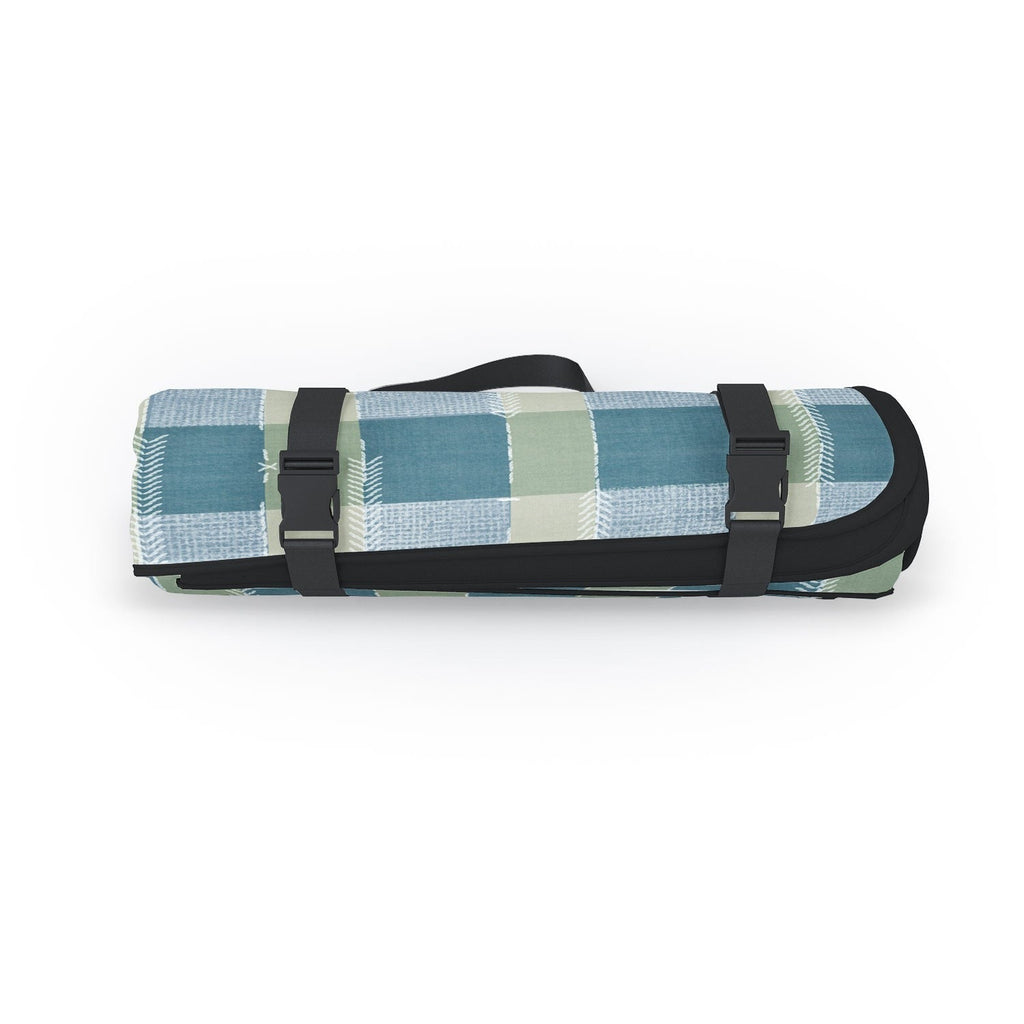 Marta Barragan Camarasa Country Style Checks Picnic Blanket