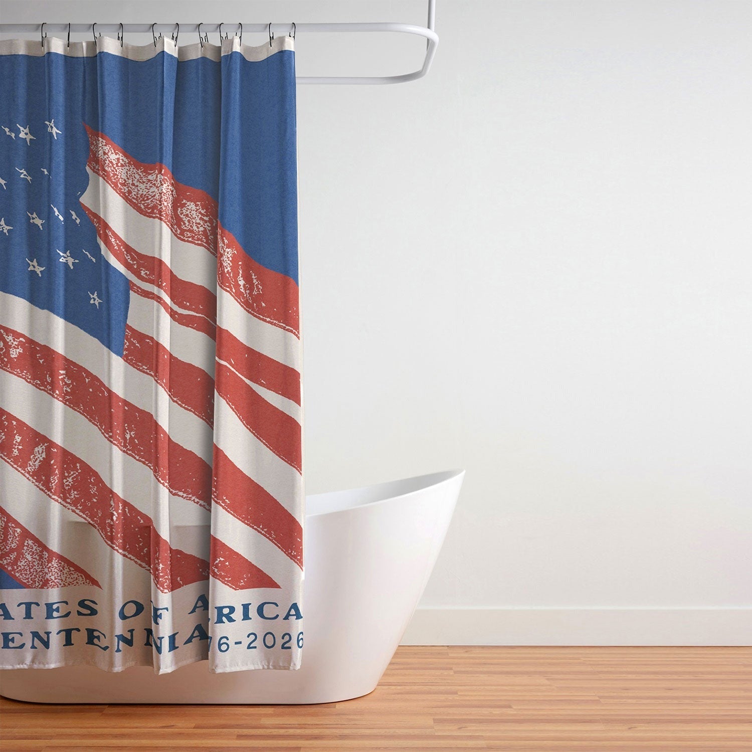 DENY Designs Stars n Stripes Semiquincentennial Shower Curtain