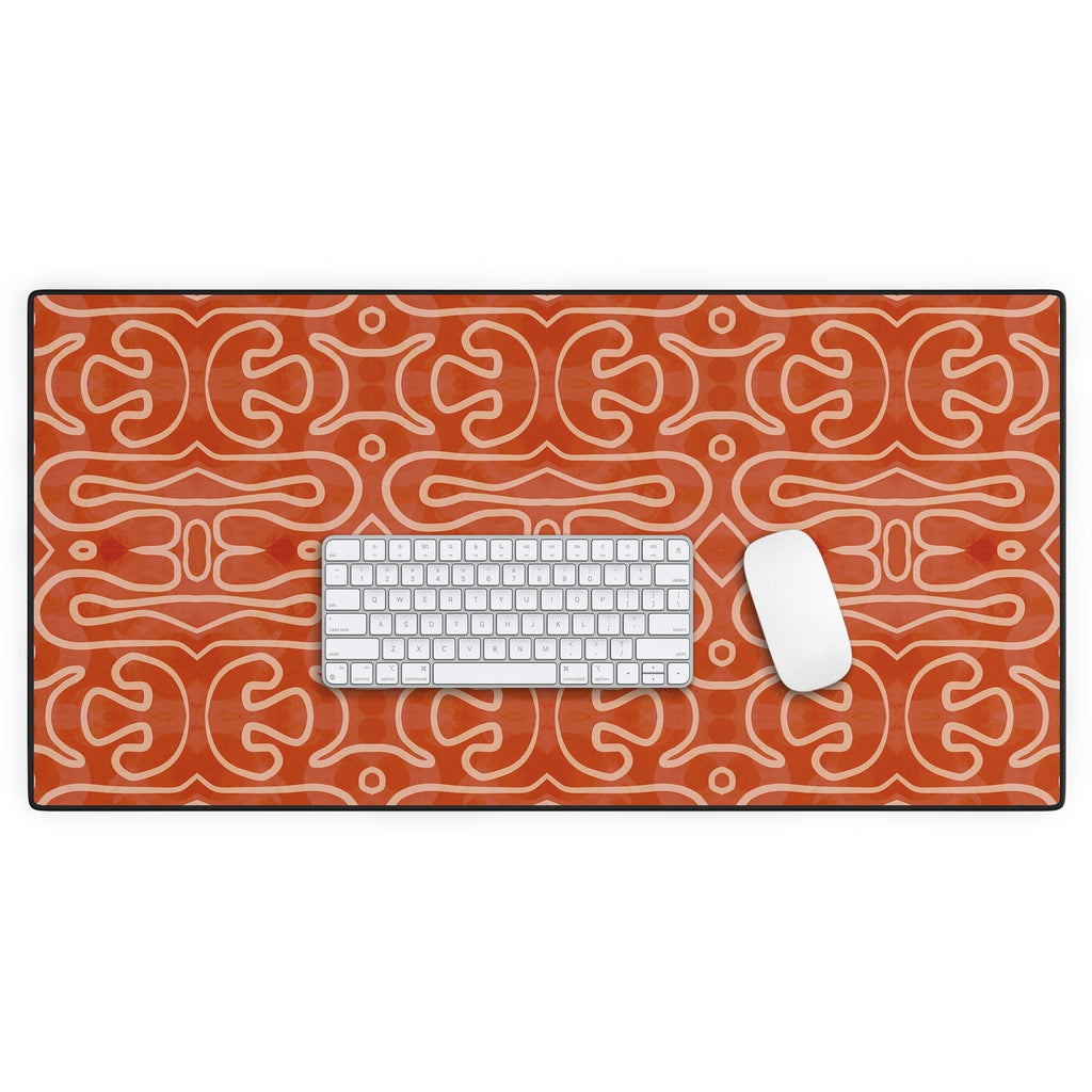 Mirimo Venexiana Burnt Orange Desk Mat