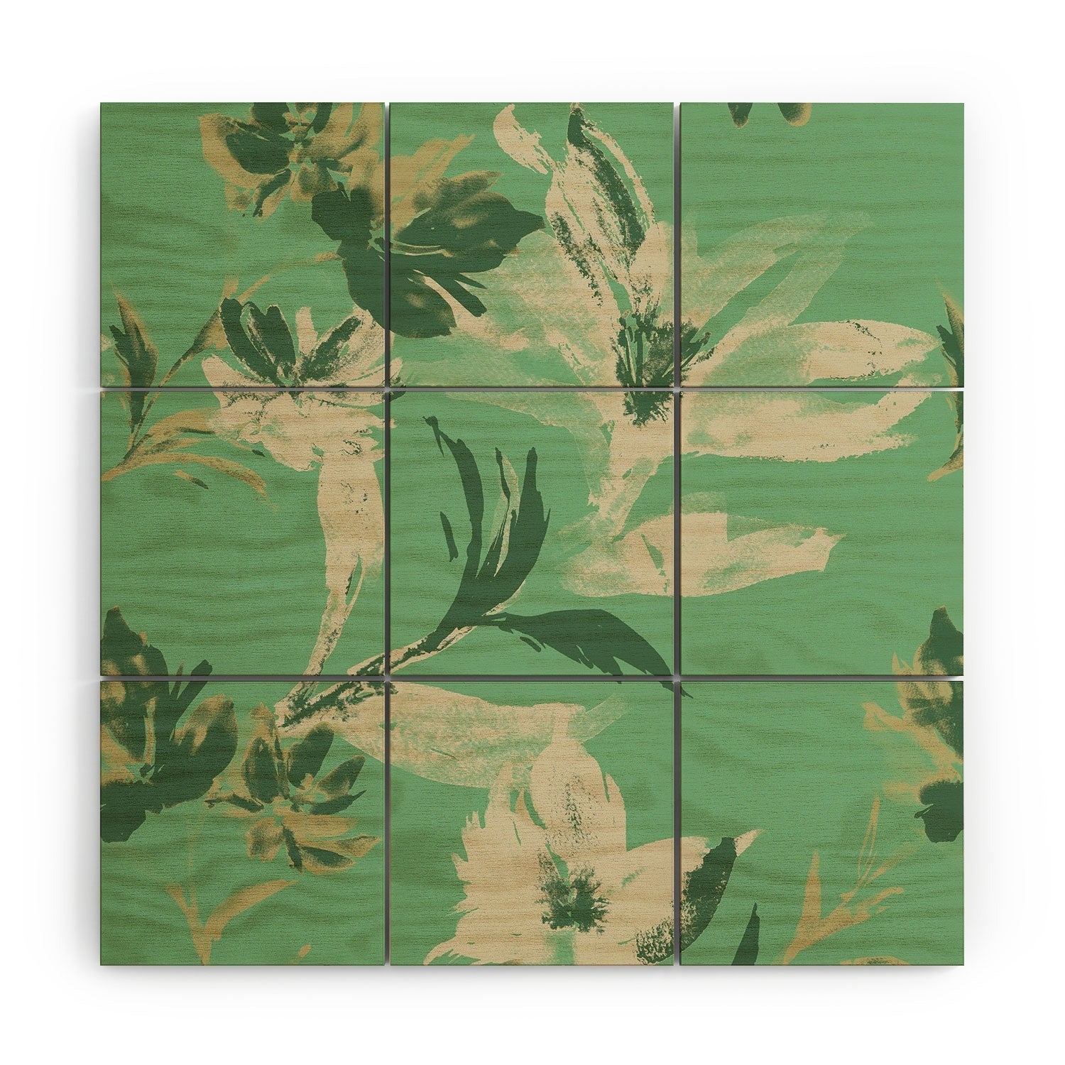 Gabriela Fuente Emma Green Wood Wall Mural