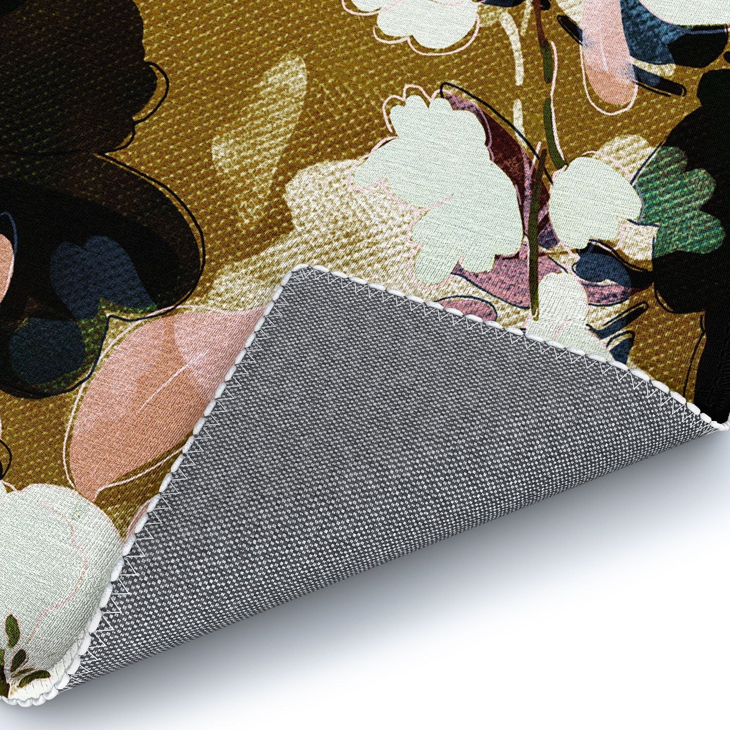 Marta Barragan Camarasa Romantic Floral Fusion Area Rug