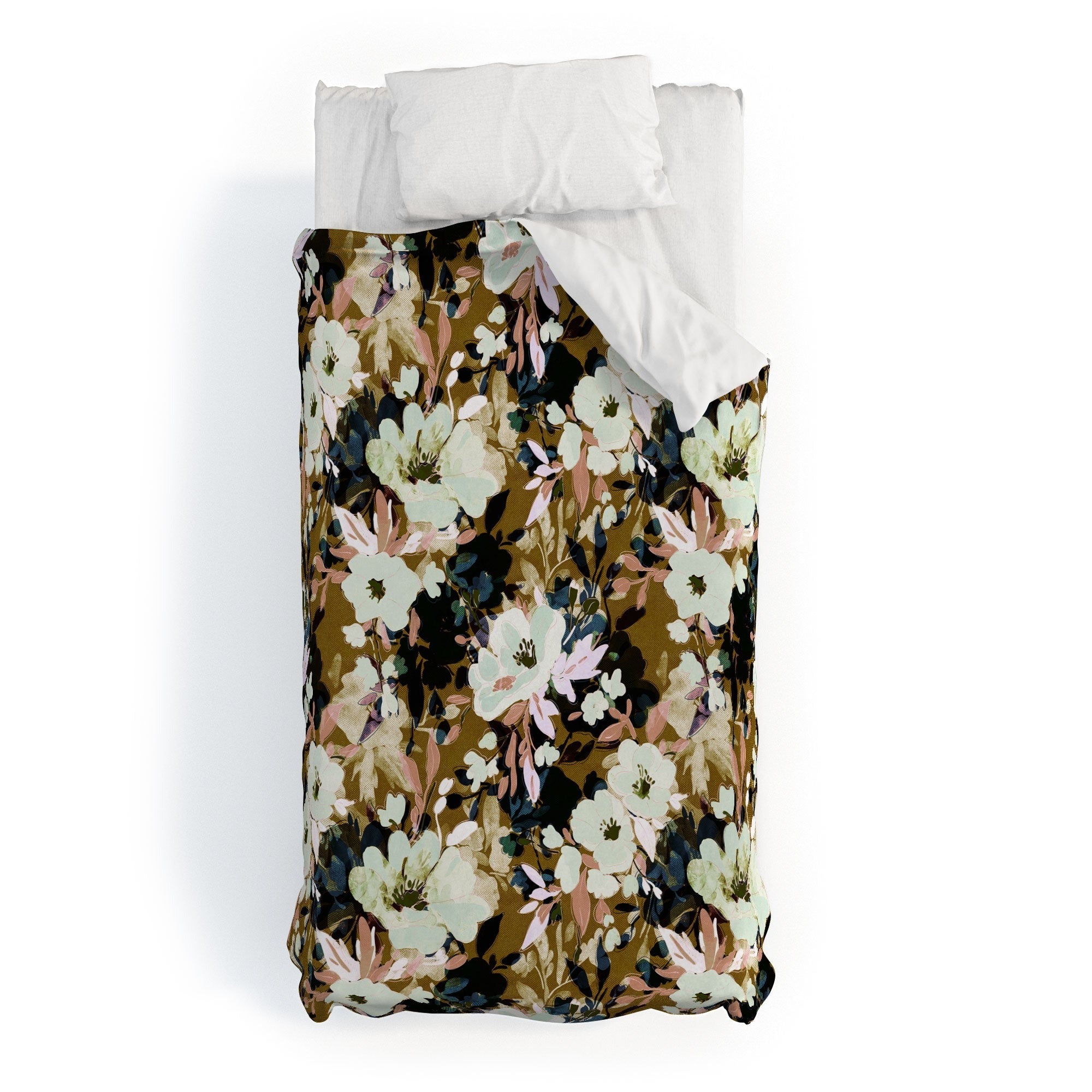 Marta Barragan Camarasa Romantic Floral Fusion Duvet Cover