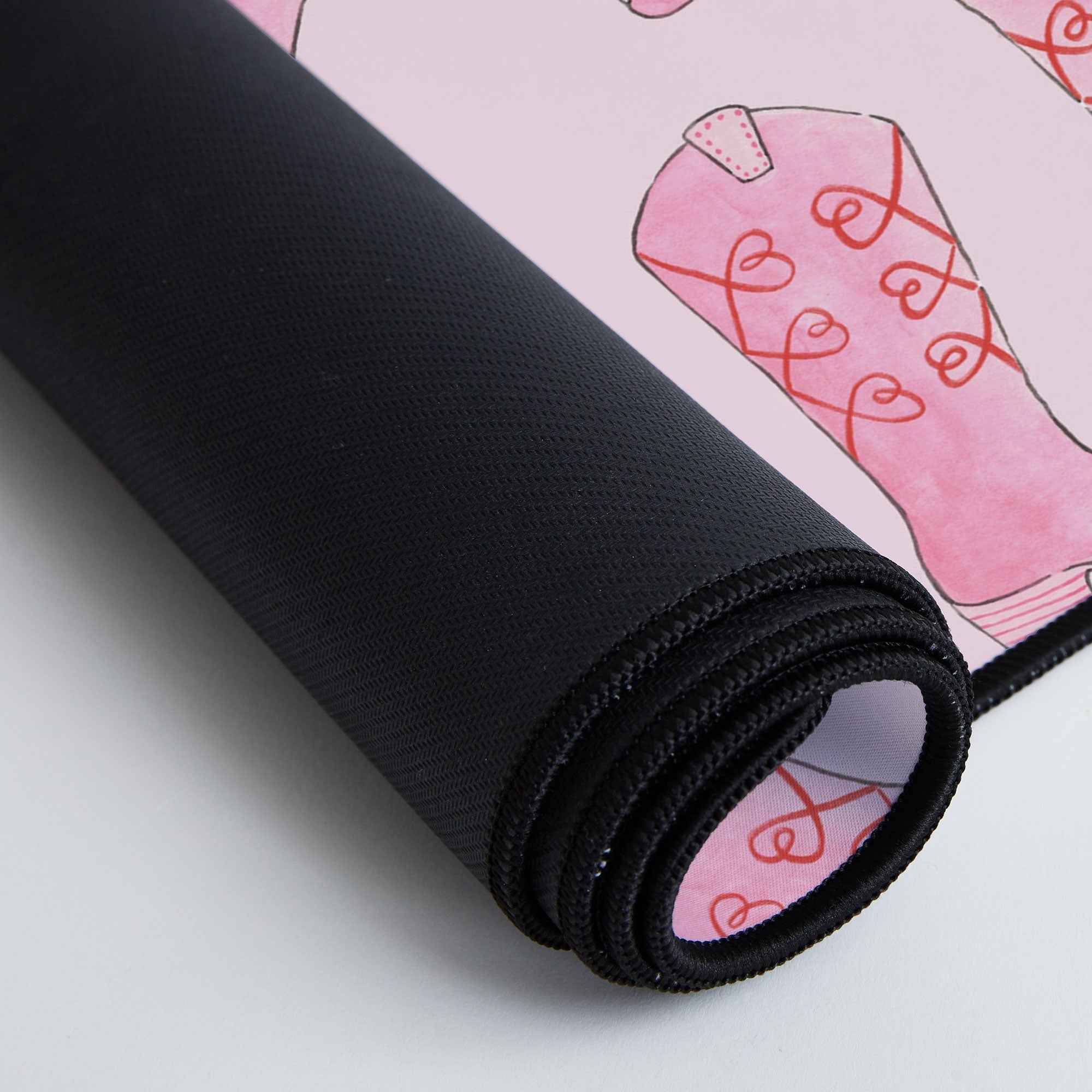 Love_Ryming Stars and Boots Desk Mat