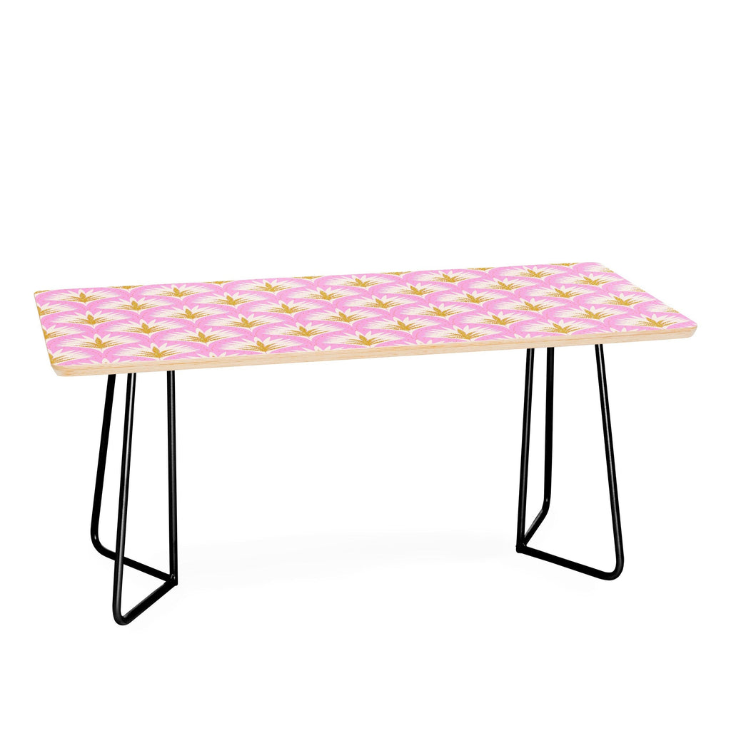 Jennifer Labre Pink Palmetto Coffee Table