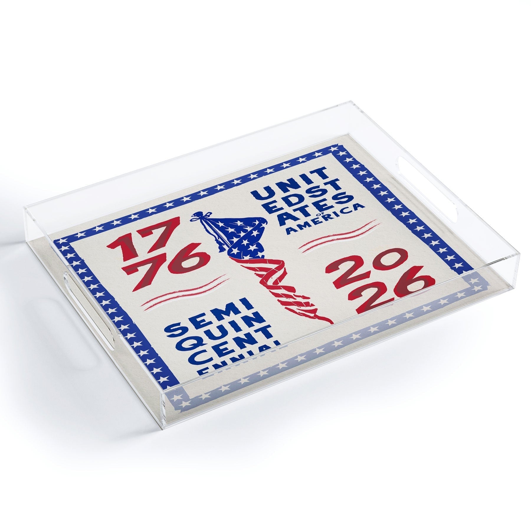 DENY Designs Retro 76 26 Acrylic Tray