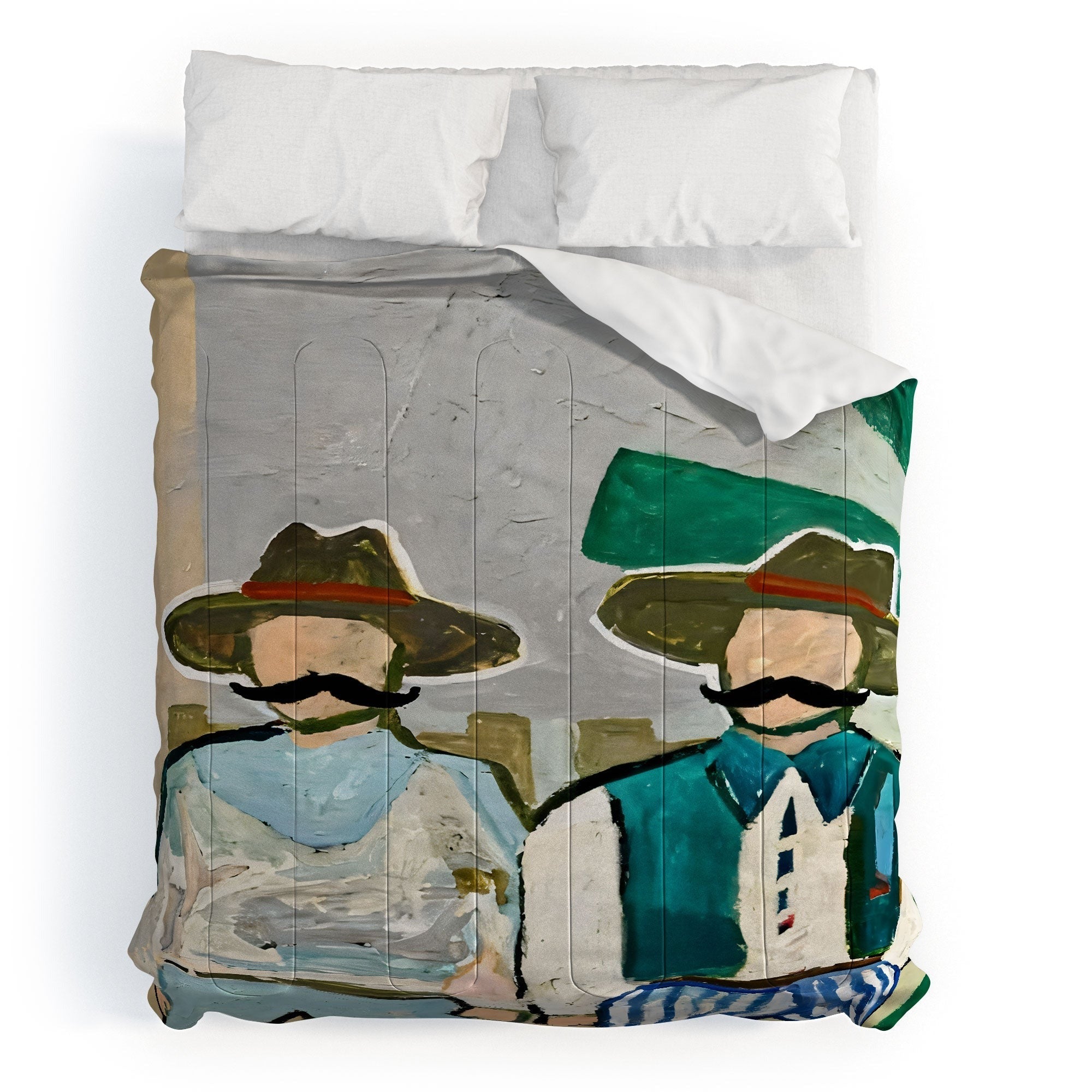 83 Oranges Side By Side Cowboy Edition Comforter