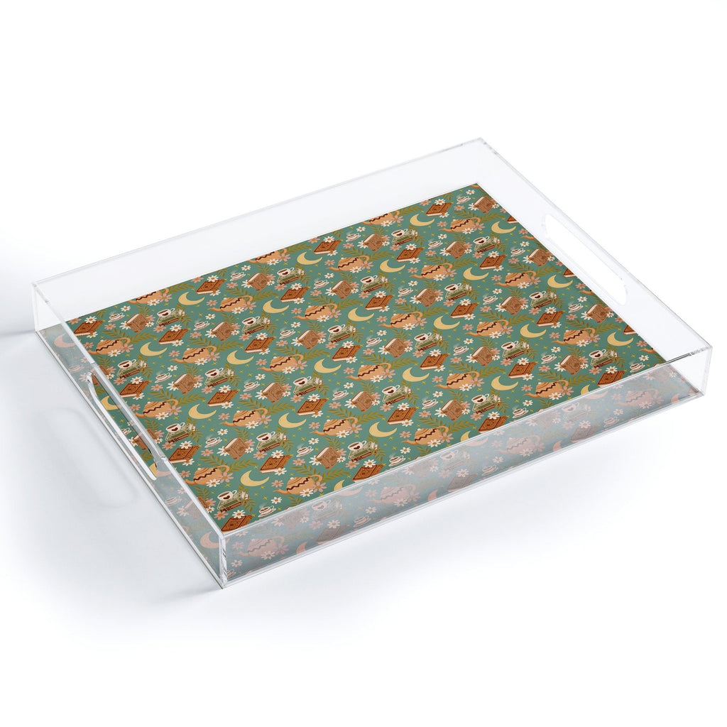 Avenie Moonlit Reading Nook I Acrylic Tray