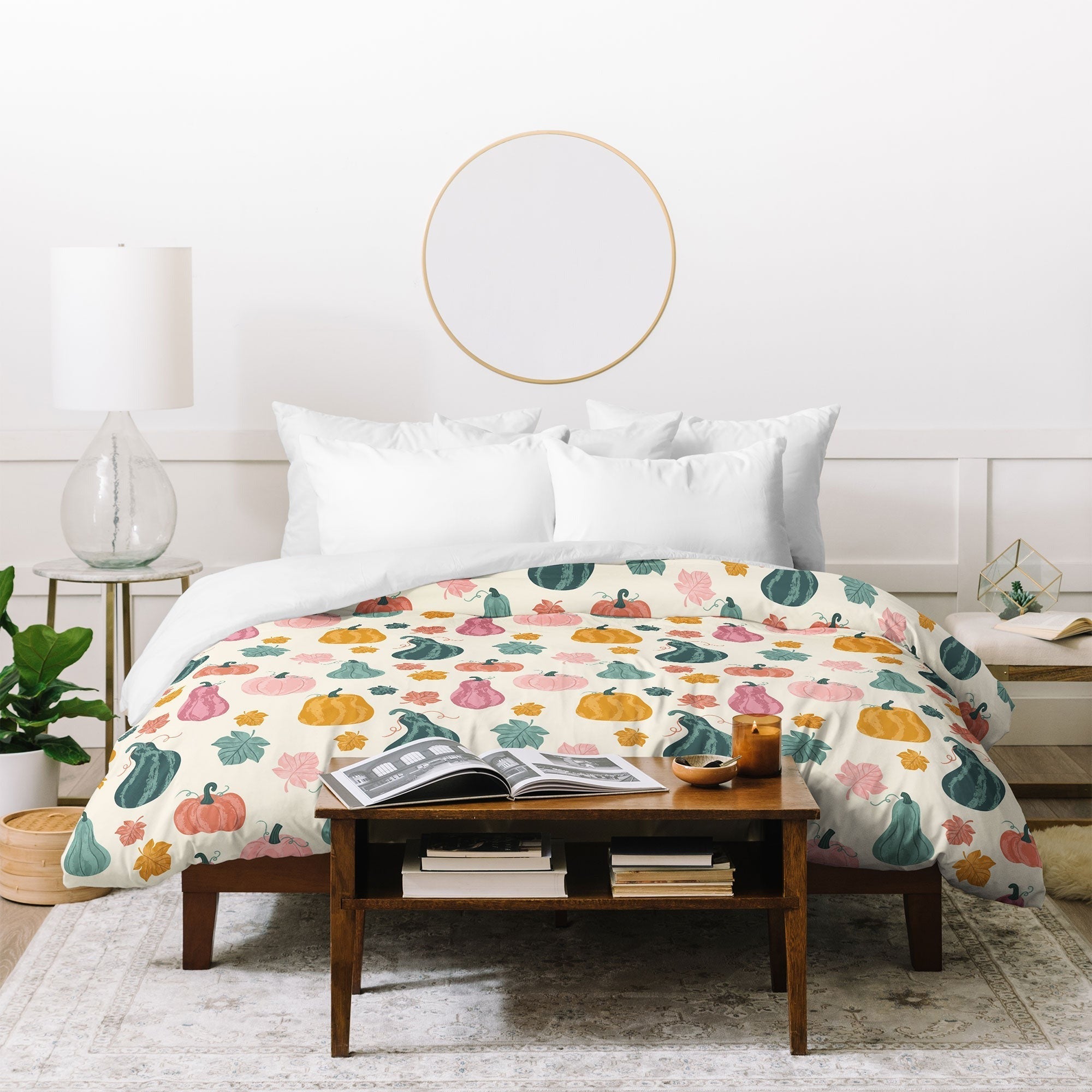 Design by Spark Gourdgeous Autumn Duvet Cover