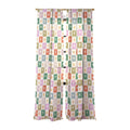 LouBruzzoni Retro Star Block Pattern Sheer Non Repeat