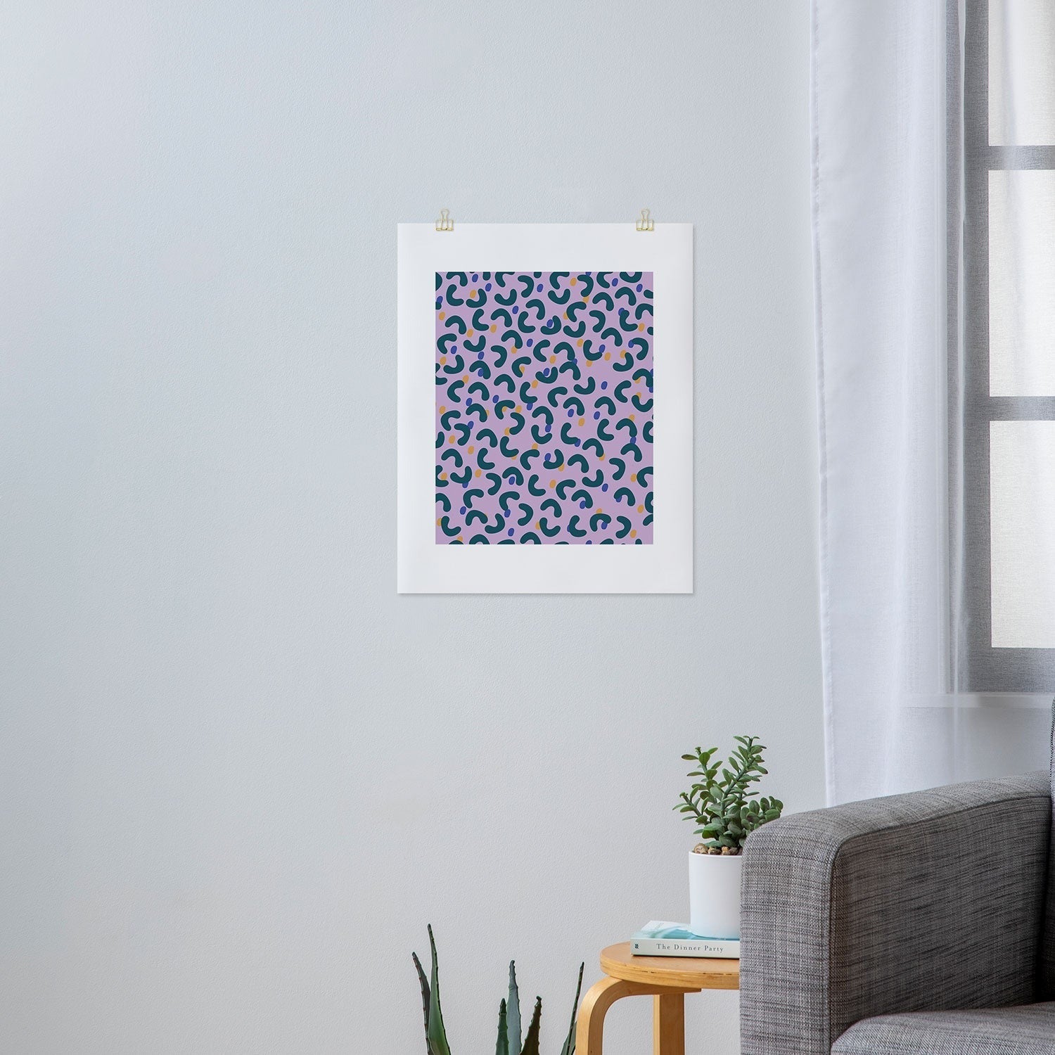 Camilla Foss Pebbles Mix Art Print