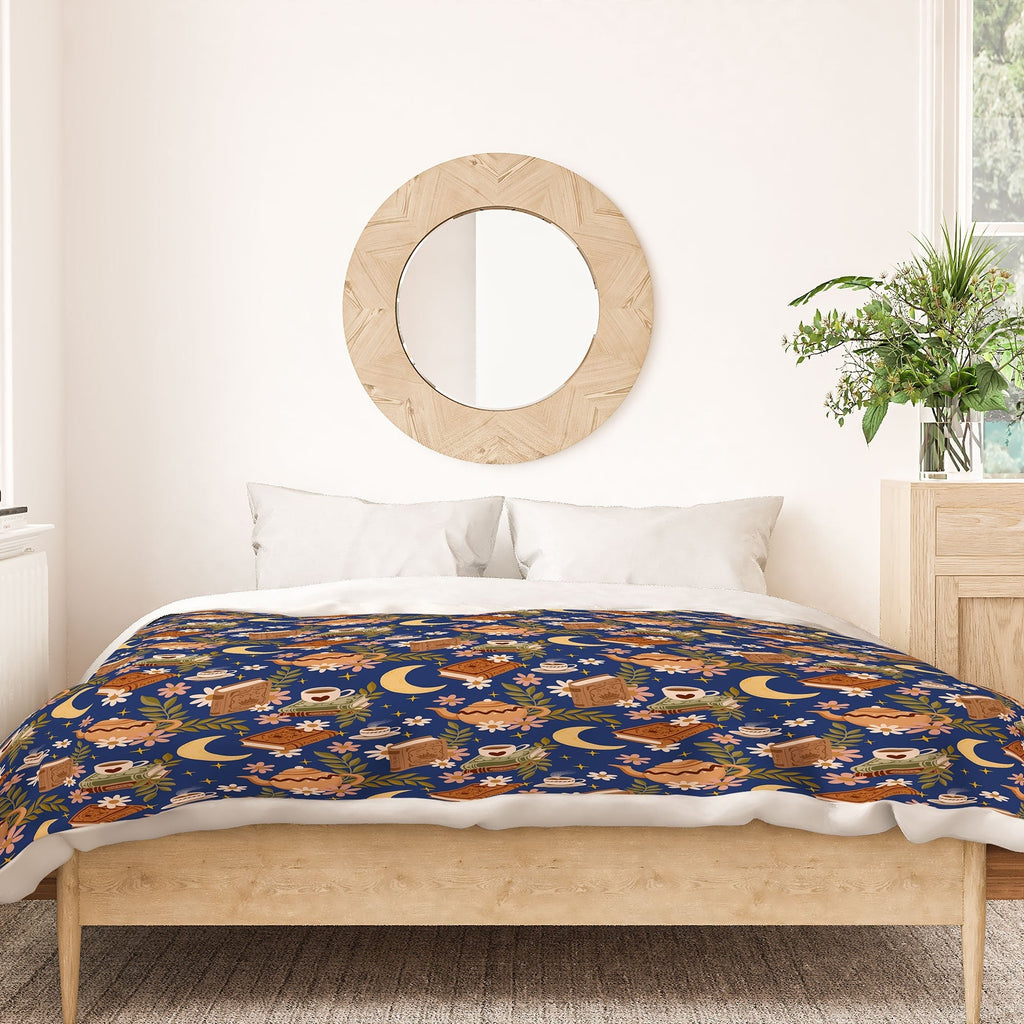 Avenie Moonlit Reading Nook II Duvet Cover