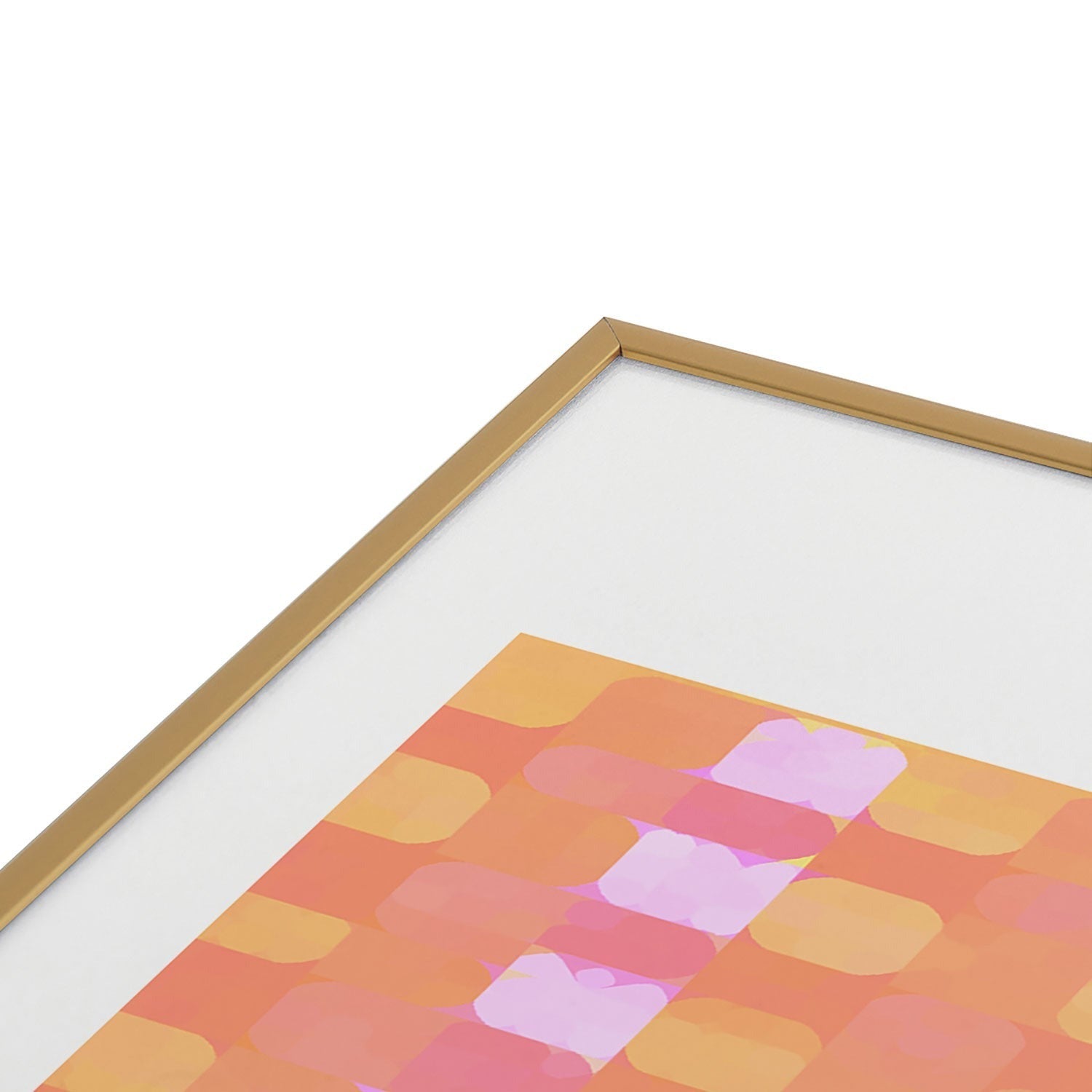 Mirimo Spring glare Metal Framed Art Print