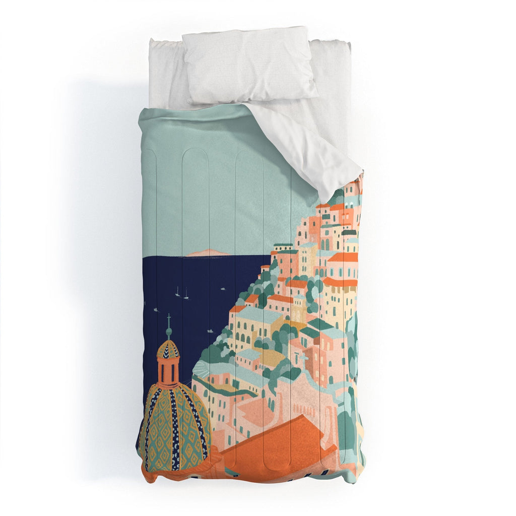 Valeria Frustaci Positano in Italy Comforter