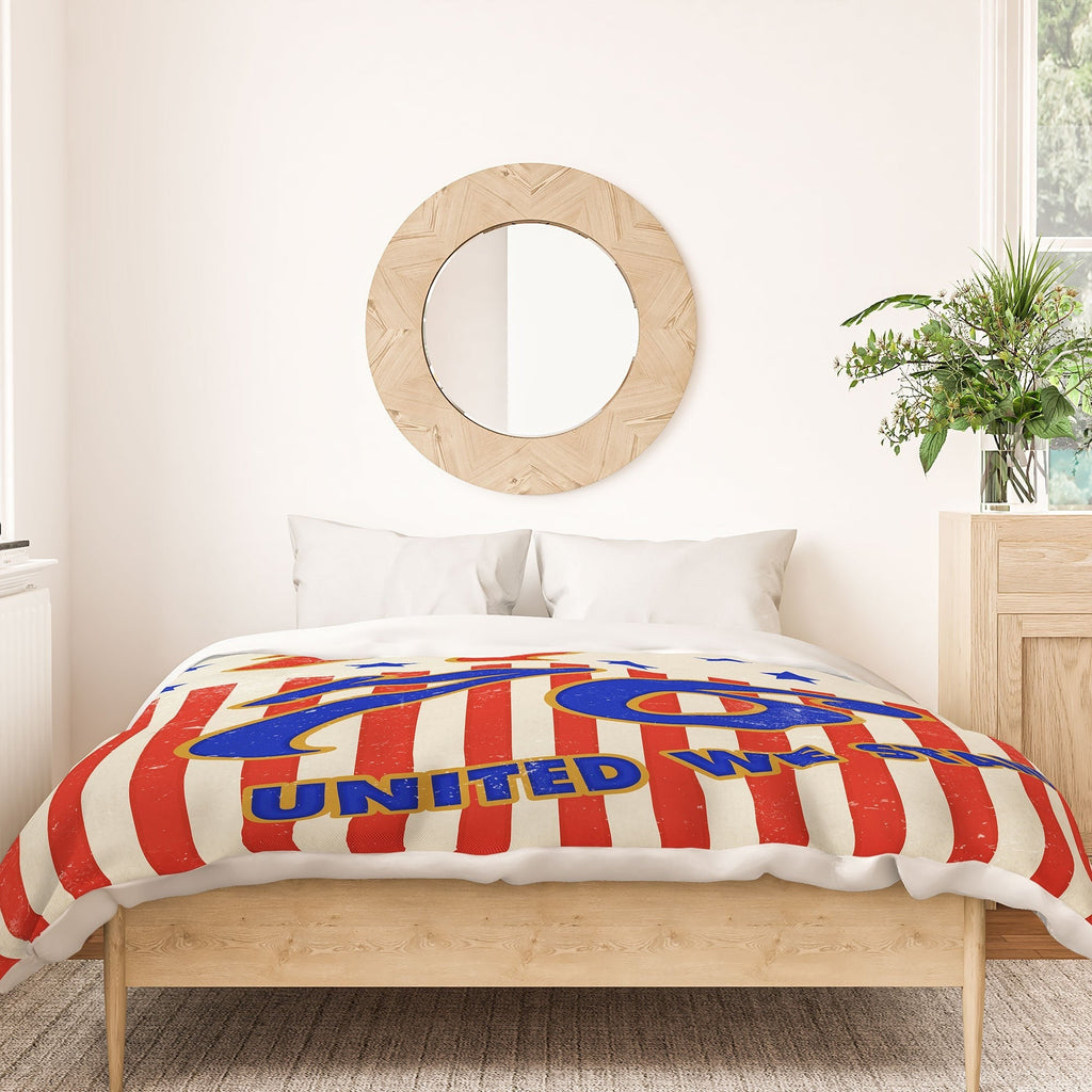 DENY Designs 1776 Stars Duvet Cover