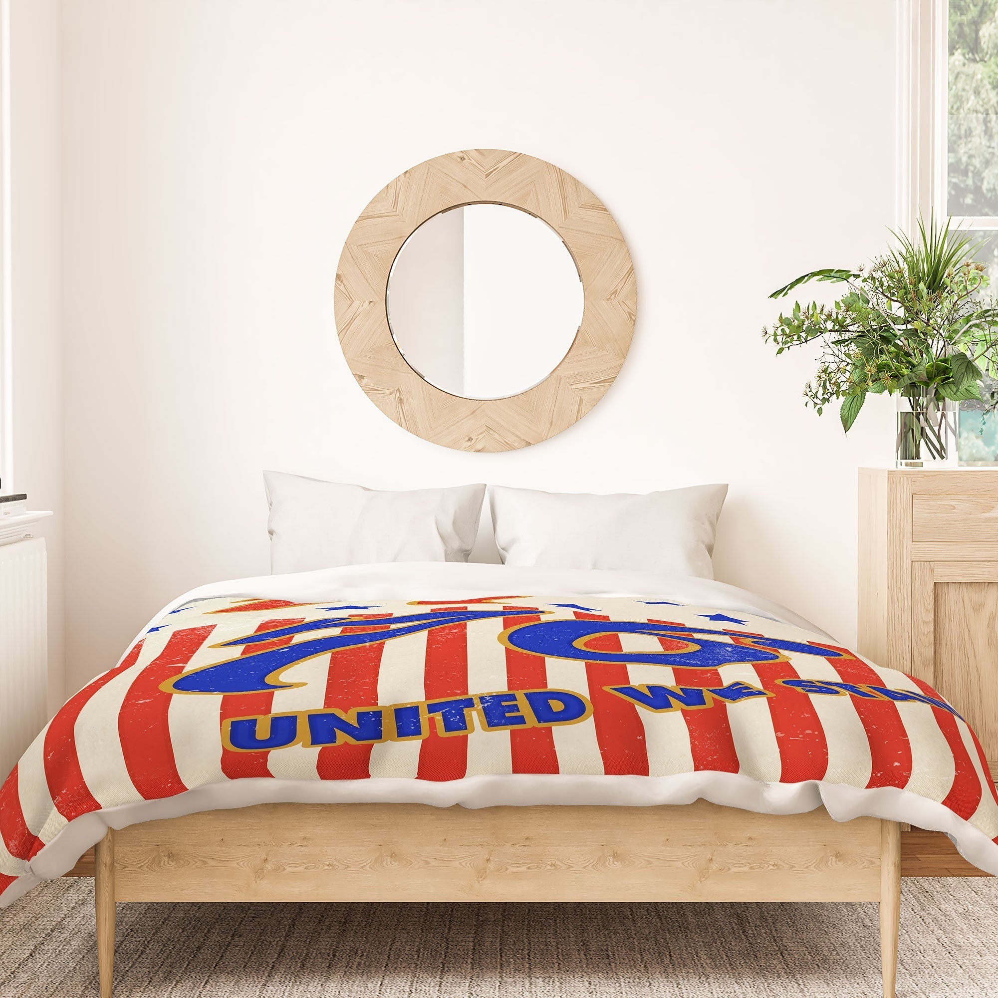 DENY Designs 1776 Stars Duvet Cover